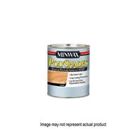 Minwax 614960444 Waterbased Polyurethane Stain, Gloss, Liquid, Honey, 1 qt, Pack of 4 