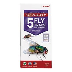 J.T. EATON Stick-A-Fly 443 Fly Trap, 5 Pack 
