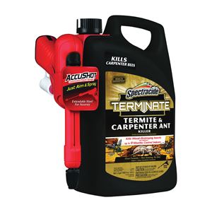Spectracide HG-96375 Termite and Carpenter Ant Killer, Liquid, Spray Application, 1.33 gal Can
