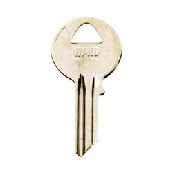 Hy-Ko 11010Y5 Key Blank, Brass, Nickel, For: Yale Cabinet, House Locks and Padlocks, Pack of 10 