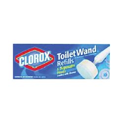 Clorox 14882 Toilet Wand Refill 6 Pack 