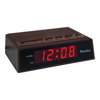 Westclox 22690 Alarm Clock, LED Display 