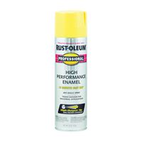 Rust-Oleum 7543838 Safety Spray Paint, Gloss, Safety Yellow, 15 oz, Can 