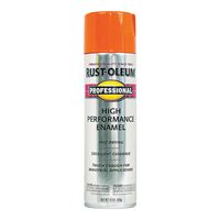Rust-Oleum 7555838 Safety Spray Paint, Gloss, Safety Orange, 15 oz, Can 