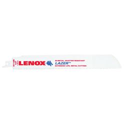 Lenox LAZER 201789114R Reciprocating Saw Blade, 1 in W, 9 in L, 14 TPI, Cobalt Cutting Edge 