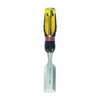 STANLEY 16-979 Chisel, 1-1/4 in Tip, 9 in OAL, Chrome Carbon Alloy Steel Blade, Ergonomic Handle 