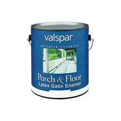 Valspar Medallion 1500 Series 027.0001534.007 Porch and Floor Paint, Satin, Dark Gray, 1 gal, Pack of 2 