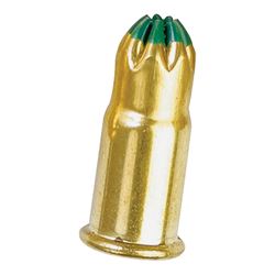 Ramset C32CW Single Shot Powder Load, Power Level: 3, Green Code, 0.22 in Dia, 2-1/8 in L, Pack of 12 