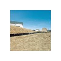 MUTUAL INDUSTRIES 14987-2-3606 Silt Fence, 100 ft L, 36 in W, Fabric, Black 