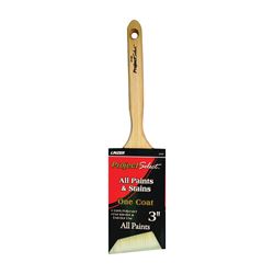 Linzer WC 2140-3 Paint Brush, 3 in W, 3-1/4 in L Bristle, Polyester Bristle, Sash Handle 