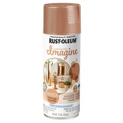 Rust-Oleum Imagine 353724 Craft Spray Paint, Metallic, Copper, 11 oz, Can 