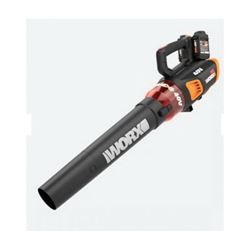 WORX WG584 Cordless Leaf Blower with Brushless Motor, 2.5 Ah, 40 V Battery, Lithium-Ion Battery, 3-Speed 