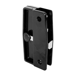 Prime-Line A 139 Door Latch and Pull, 2 in W, 4 in H, Plastic/Steel 