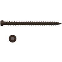 Camo 0349059 Deck Screw, #10 Thread, 2-1/2 in L, Star Drive, Type 99 Double-Slash Point, Carbon Steel, ProTech-Coated, 1750/PK 
