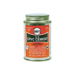 Harvey 018710-24 Solvent Cement, 8 oz Can, Liquid, Orange 