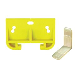 Prime-Line R 7154 Drawer Track Guide Kit, Plastic, Yellow 