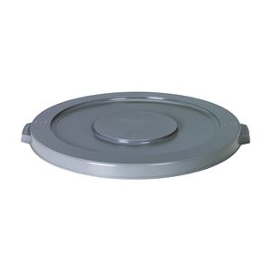 CONTINENTAL COMMERCIAL Huskee 3201GY Receptacle Lid, 32 gal, Plastic, Gray, For: Huskee 3200 Container