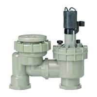 Lawn Genie L7010 Anti-Siphon Valve with Flow Control, 1 in, FNPT, 150 psi Pressure, 0.25 to 30 gpm, PVC Body 
