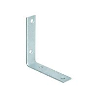 National Hardware 115BC Series N220-202 Corner Brace, 4 in L, 7/8 in W, Galvanized Steel, 0.12 Thick Material 