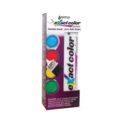 eXact Color 12010 Caulk Kit, White, -30 to 250 deg F, 9.5 oz Cartridge 