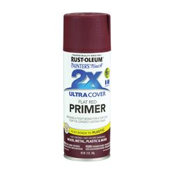 Rust-Oleum Painters Touch 2X Ultra Cover 334018 General Purpose Primer, Red, Flat, 12 oz 