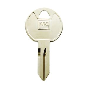 Hy-Ko 11010TM13 Key Blank, Brass, Nickel, For: Trimark Cabinet, House Locks and Padlocks, Pack of 10