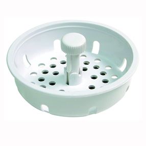 Danco 86792 Basket Strainer, 3-1/4 in Dia, Plastic, For: 3-1/4 in Drain Opening Sink