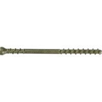 Camo 0345219S Deck Screw, #7 Thread, 1-7/8 in L, Trim Head, Star Drive, Stainless Steel, Black, 1750/PK 