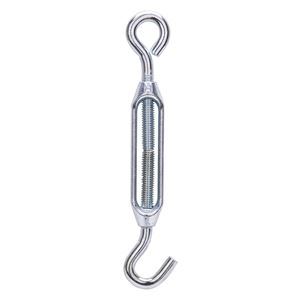 ProSource LR337 Turnbuckle, 5/16 in Thread, Hook, Eye, 9 in L Take-Up, Aluminum, Pack of 10