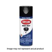 Krylon K01618777 Spray Spray Paint, Satin, Black, 12 oz, Aerosol Can 