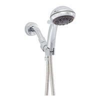 Whedon Champagne Massage AFP6C Hand Shower, 2.5 gpm, 7-Spray Function, Chrome, 80 in L Hose 