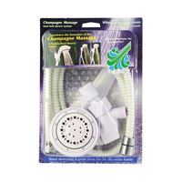 Whedon Champagne Massage AFP5C Hand Shower, 2.5 gpm, 7-Spray Function, 80 in L Hose 