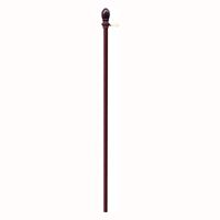 Valley Forge 60705 Flag Pole, 1 in Dia, Wood, Blonde 