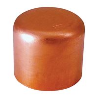 Elkhart Products 30634 Tube Cap, 1-1/4 in, Sweat, Wrot Copper 