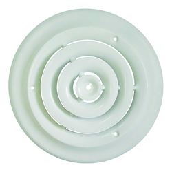 ProSource SRSD06 Round Ceiling Diffuser, White 