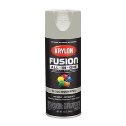 Krylon K02721007 Spray Paint, Gloss, River Rock, 12 oz, Can 