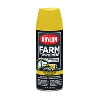 Krylon K01934000 Farm Equipment Spray, High-Gloss, John Deere Yellow, 12 oz, Can 