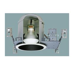 Halo H7T Recessed Housing, 6 in Dia Recessed Can, Steel, White 