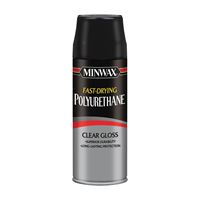 Minwax 33050000 Polyurethane, Gloss, Liquid, Clear, 11.5 oz, Aerosol Can 