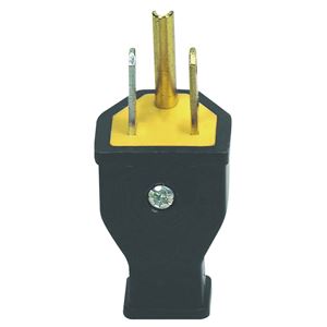 Eaton Wiring Devices SA399 Electrical Plug, 2 -Pole, 15 A, 125 V, NEMA: NEMA 5-15, Black