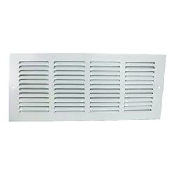 ProSource 1RA1406 Air Return Grille, 15-3/4 in L, 7-3/4 in W, Rectangle, Steel, White, Powder Coated 