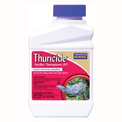 Bonide 803 Thuricide Bacillus Thuringiensis, Liquid, 1 pt Bottle 