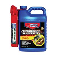 BioAdvanced 700335A Ant and Termite Killer, Liquid, Brush, Spray Application, 1.3 gal Can 
