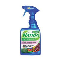 NATRIA 706230A Insecticidal Soap, Liquid, Spray Application, 24 oz Can 