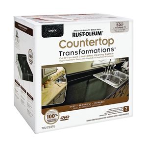 Rust-Oleum 258284 Countertop Transformations Kit, Liquid, Mild, Onyx