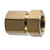 Pro-Flex PFFN-1212 Tube to Pipe Fitting, 1/2 in, FNPT, Brass 