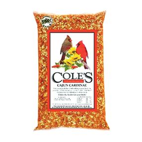 Cole's Cajun Cardinal Blend CB20 Blended Bird Seed, 20 lb Bag 2 Pack