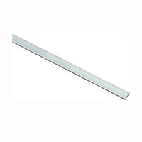 Stanley Hardware 4201BC Series N247-163 Flat Bar, 1/2 in W, 72 in L, 1/16 in Thick, Aluminum, Mill 