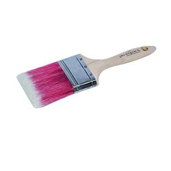 Linzer WC 1160-1.5 Paint Brush, 1-1/2 in W, 2-1/4 in L Bristle, Polyester Bristle, Beaver Tail Handle 