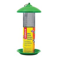 Stokes Select 38116 Wild Bird Feeder, 13 in H, 1.3 qt, Green, Powder-Coated, Hanging Mounting 